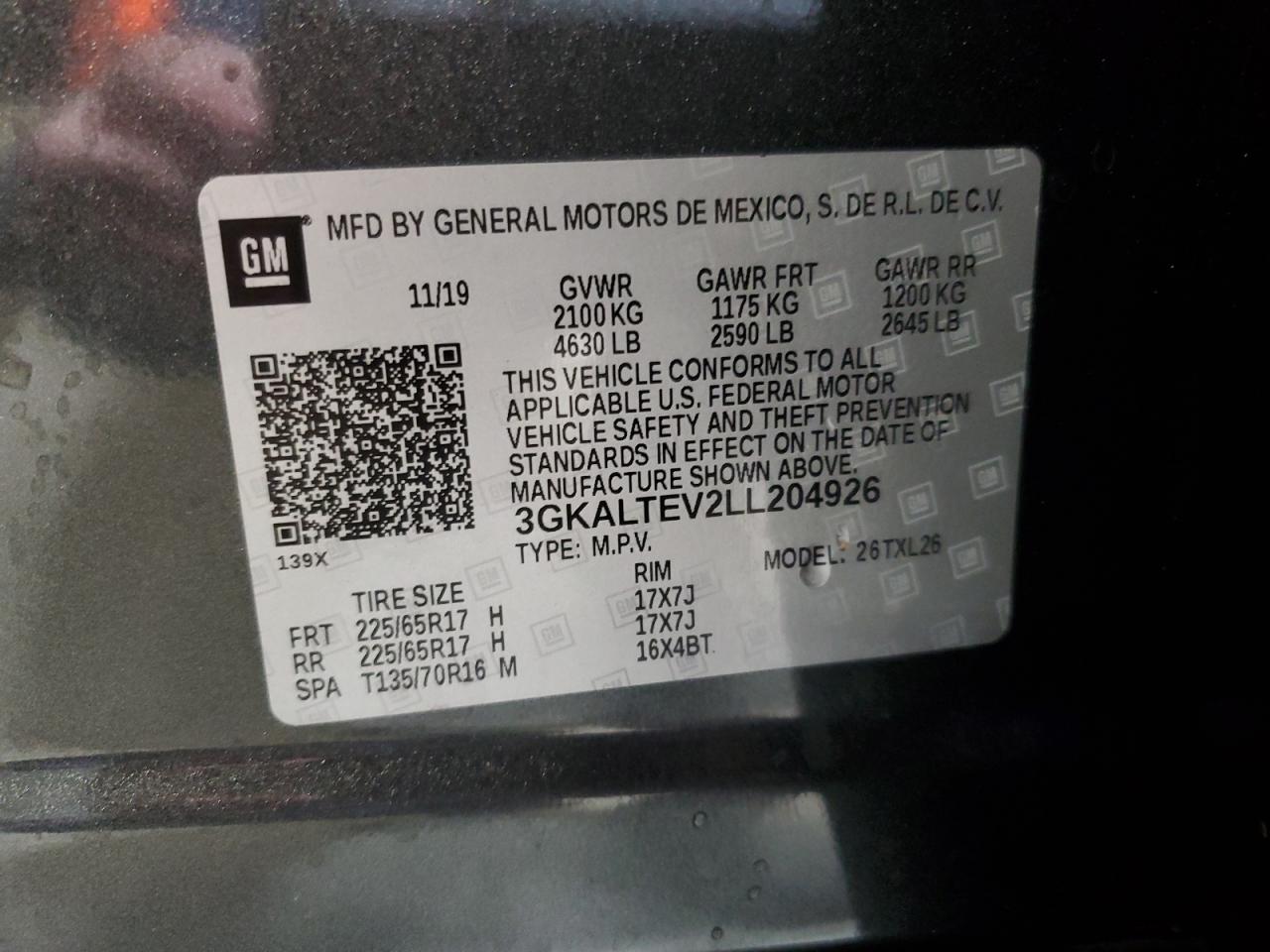 2020 GMC TERRAIN SLE photo 13