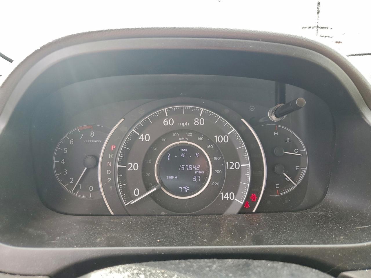 2012 HONDA CR-V EXL photo 9