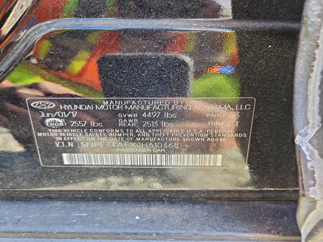 2018 HYUNDAI SONATA SPORT photo 12
