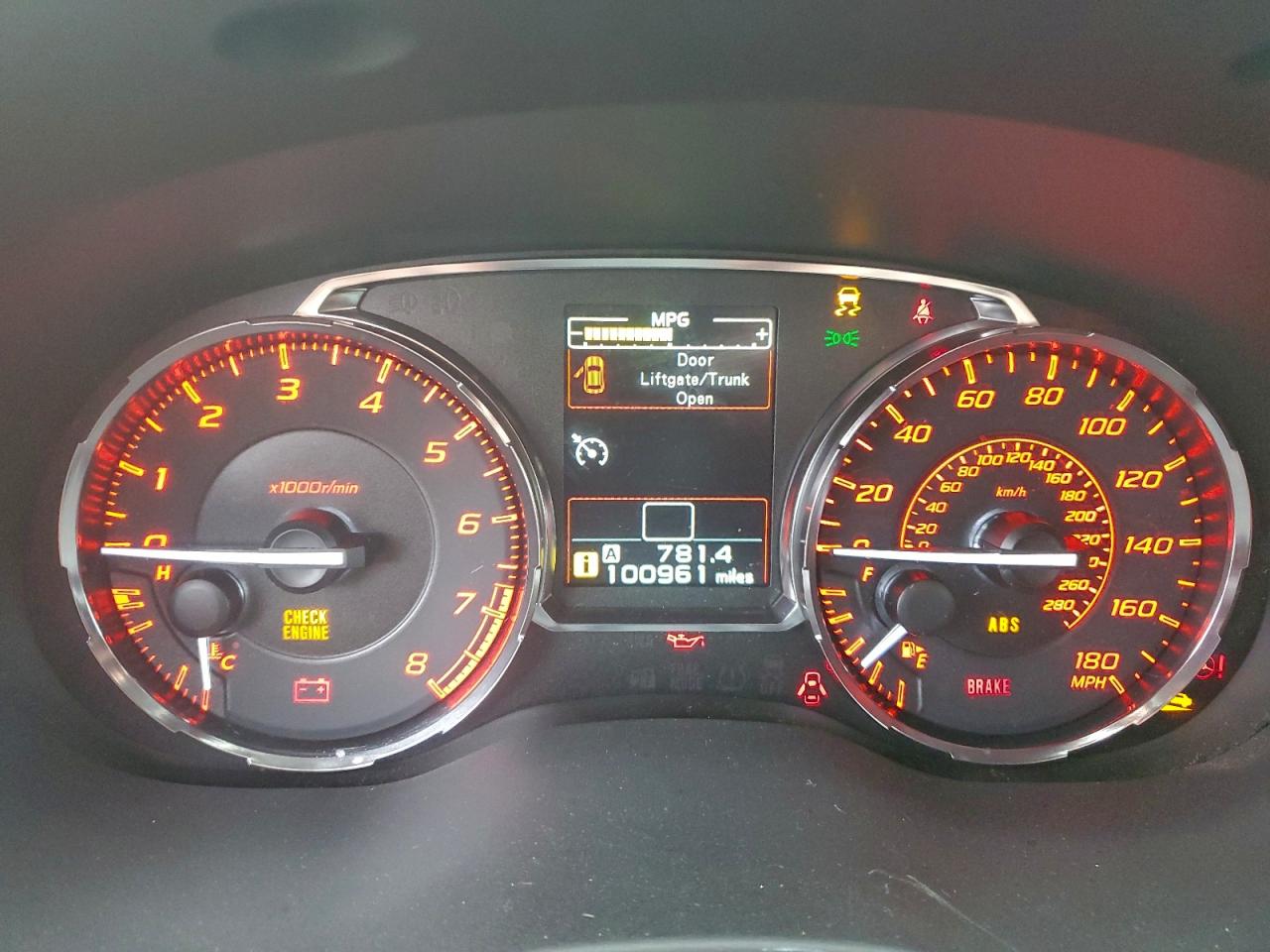 2017 SUBARU WRX photo 9