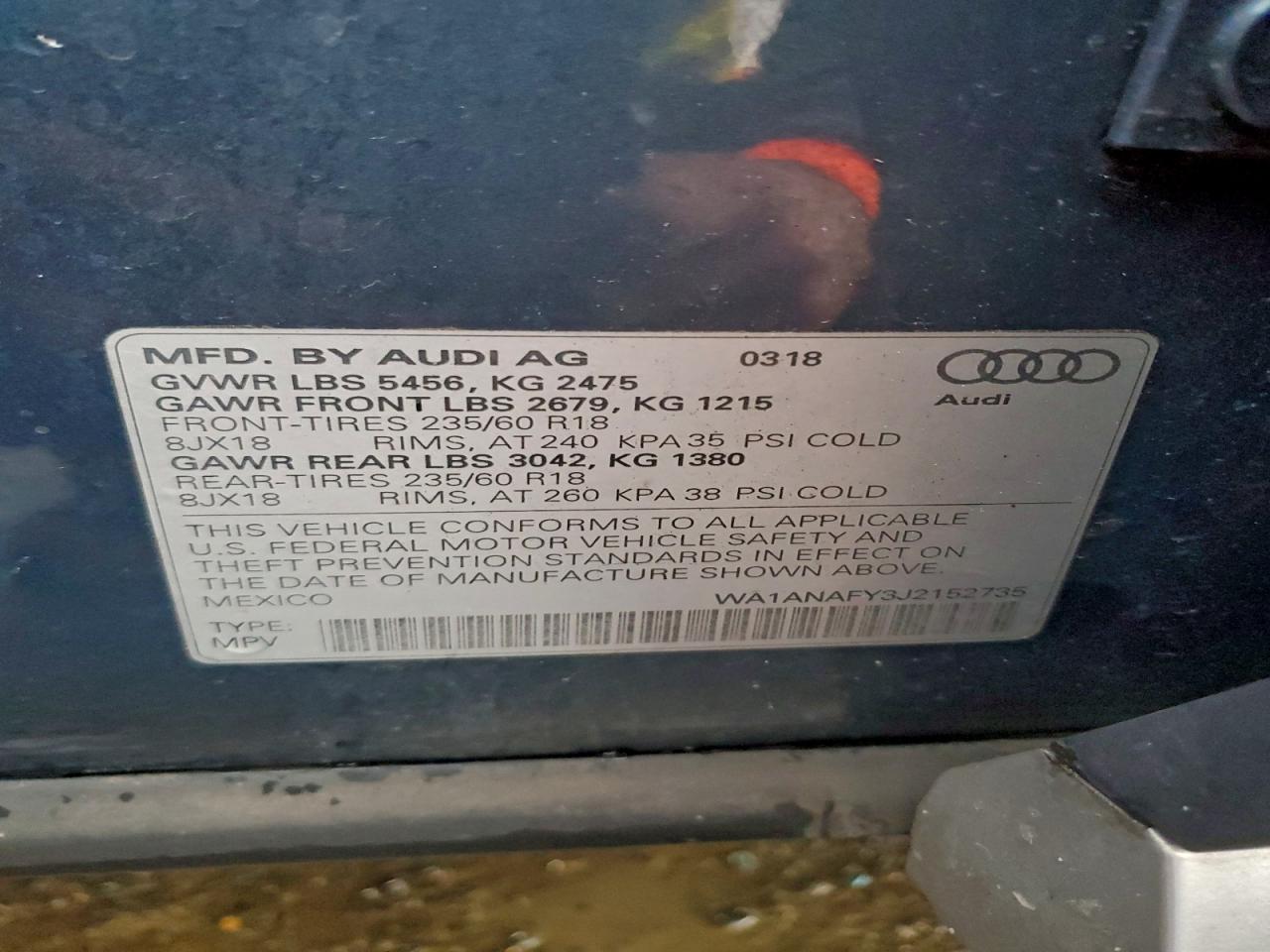 2018 AUDI Q5 PREMIUM photo 25