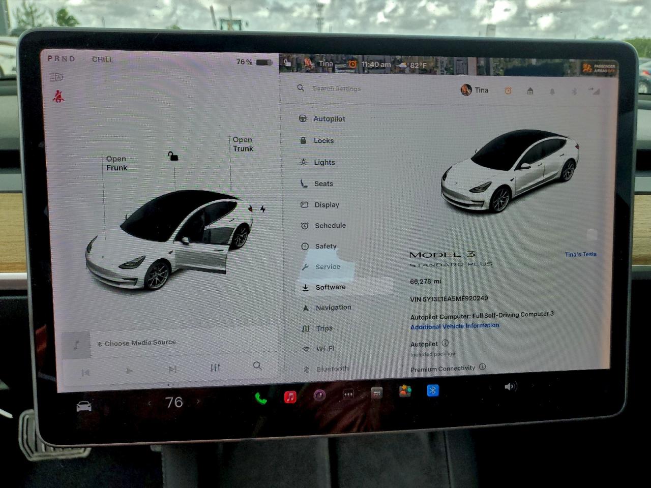 2021 TESLA MODEL 3 photo 9