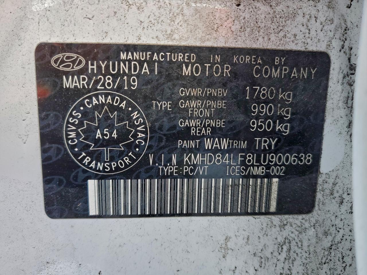 2020 HYUNDAI ELANTRA SEL photo 12