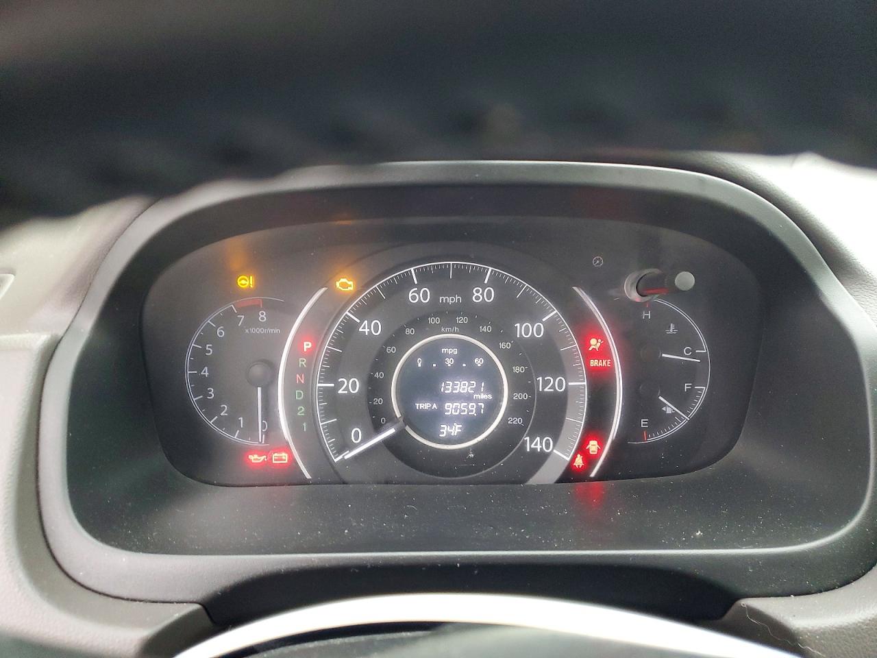 2013 HONDA CR-V EXL photo 9