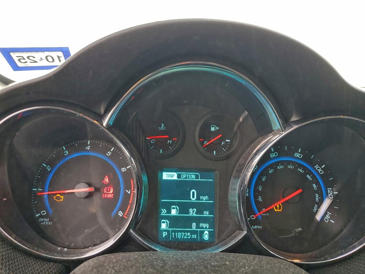 2016 CHEVROLET CRUZE LIMITED LT photo 25