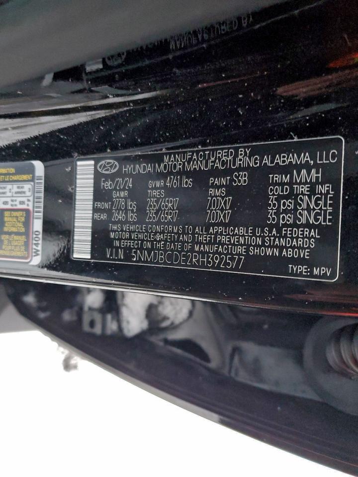 2024 HYUNDAI TUCSON SEL photo 13