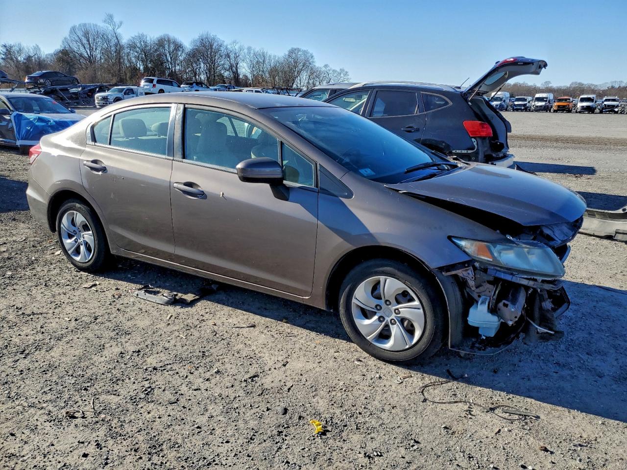 2014 HONDA CIVIC LX photo 4