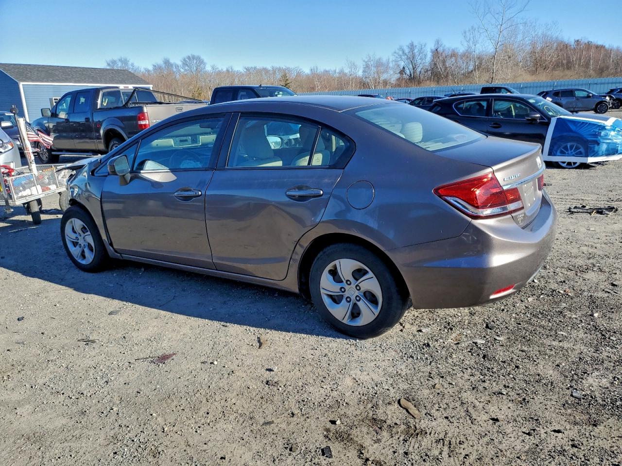 2014 HONDA CIVIC LX photo 2