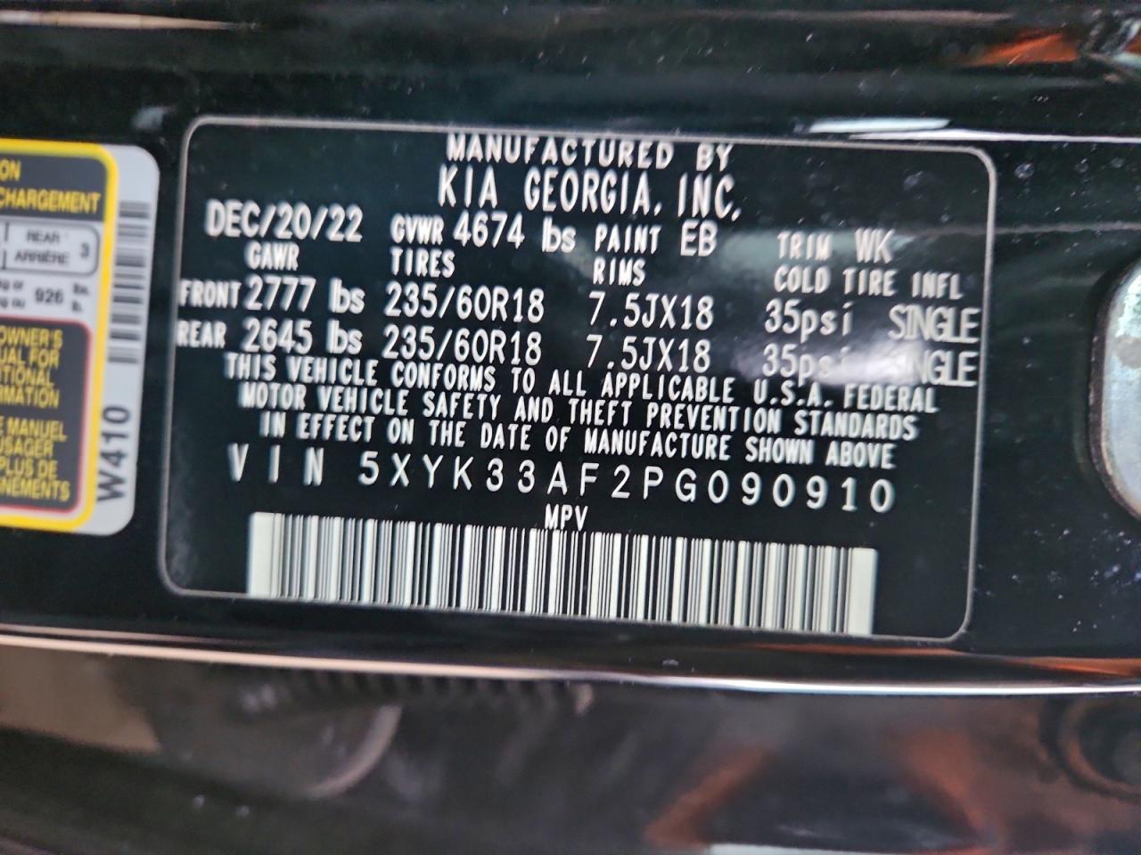 2023 KIA SPORTAGE EX photo 27