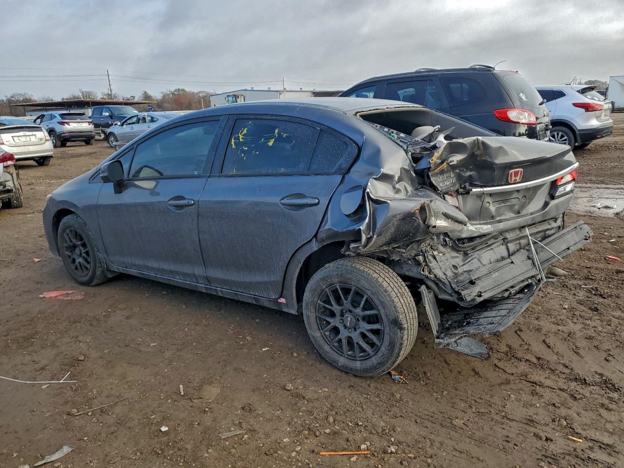 2013 HONDA CIVIC LX photo 2