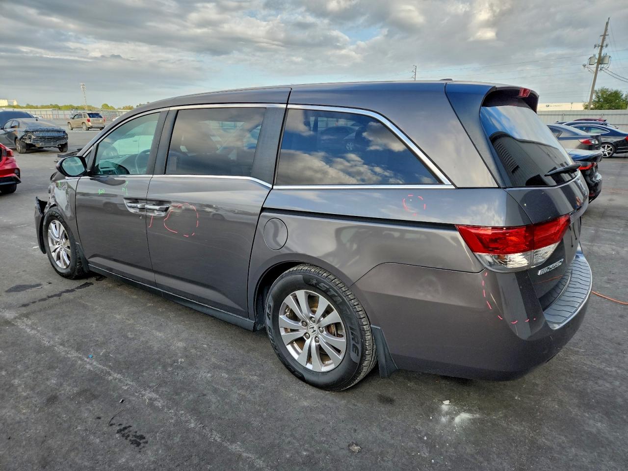 2014 HONDA ODYSSEY EXL photo 2