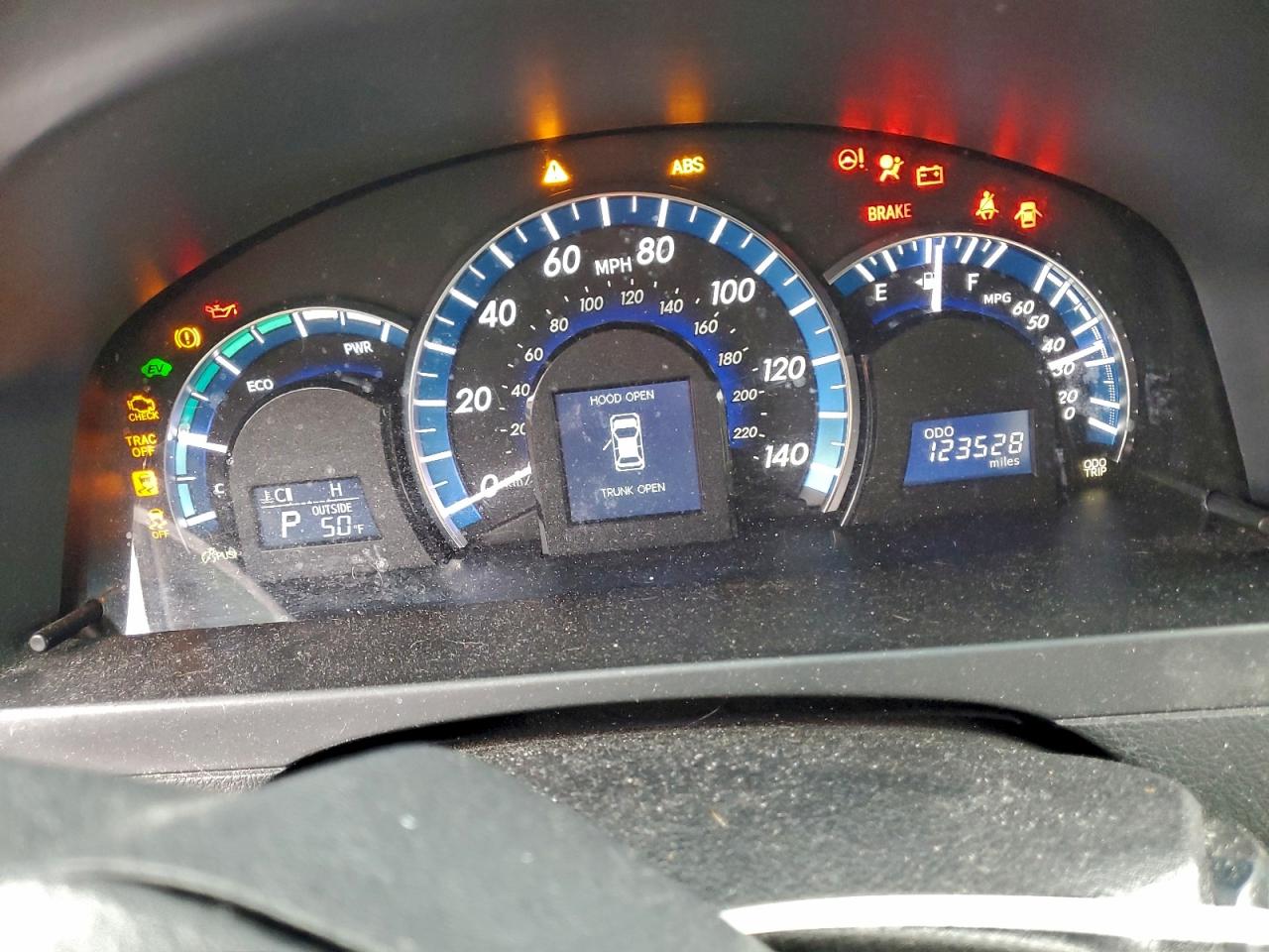 2012 TOYOTA CAMRY HYBRID photo 9