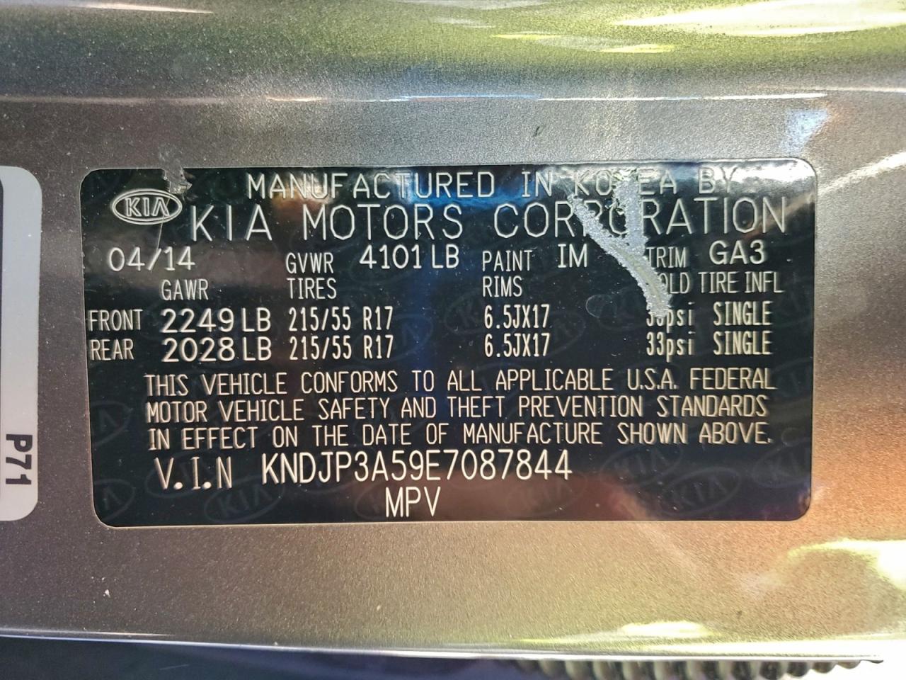 2014 KIA SOUL + photo 25