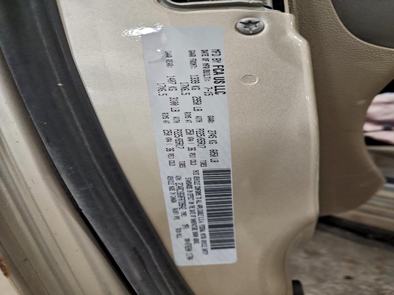 2015 CHRYSLER TOWN & COUNTRY TOURING photo 13