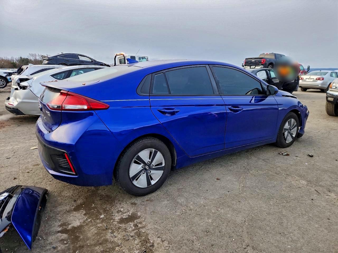 2019 HYUNDAI IONIQ BLUE photo 3