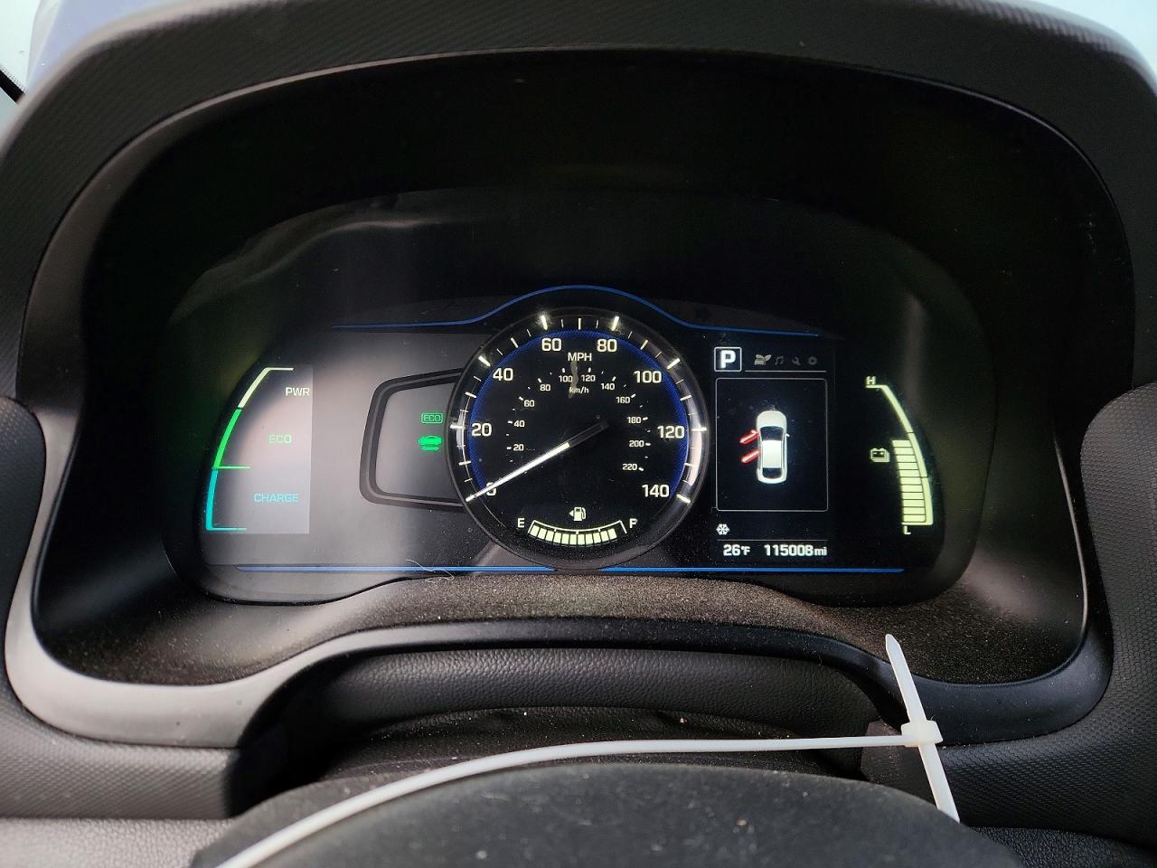2019 HYUNDAI IONIQ BLUE photo 9