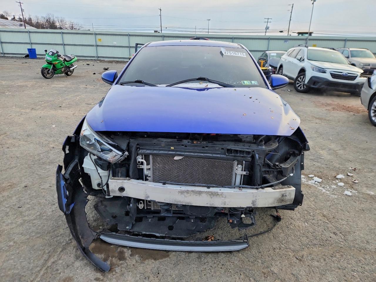 2019 HYUNDAI IONIQ BLUE photo 5