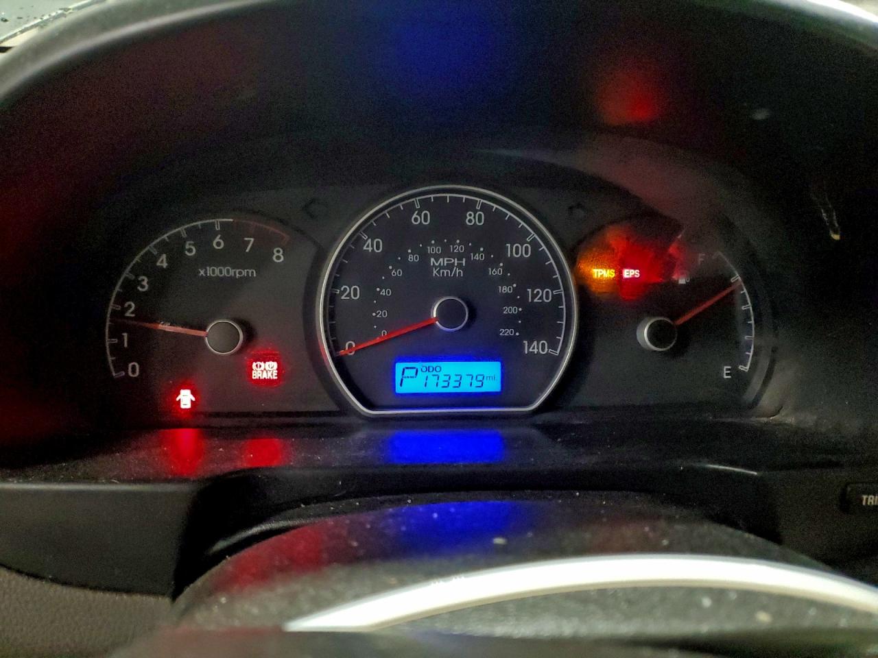 2010 HYUNDAI ELANTRA BLUE photo 9