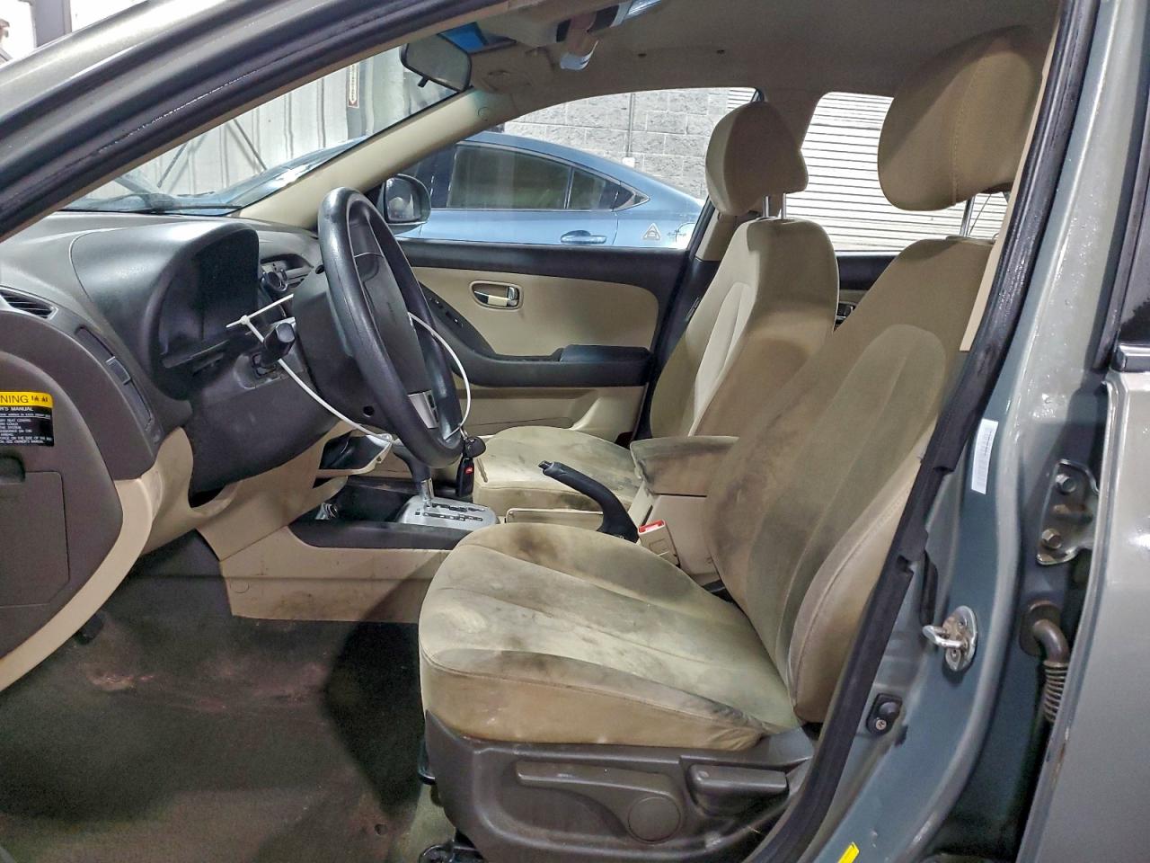 2010 HYUNDAI ELANTRA BLUE photo 7