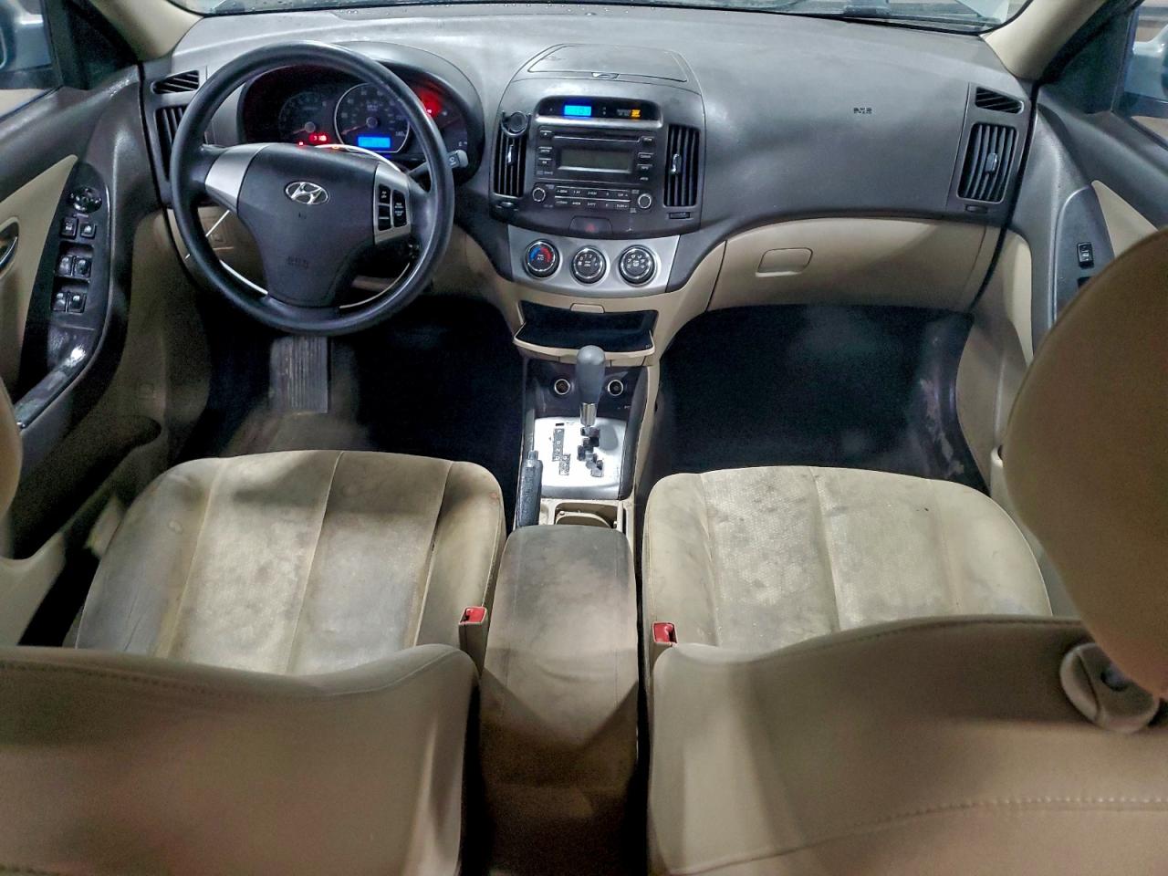 2010 HYUNDAI ELANTRA BLUE photo 8