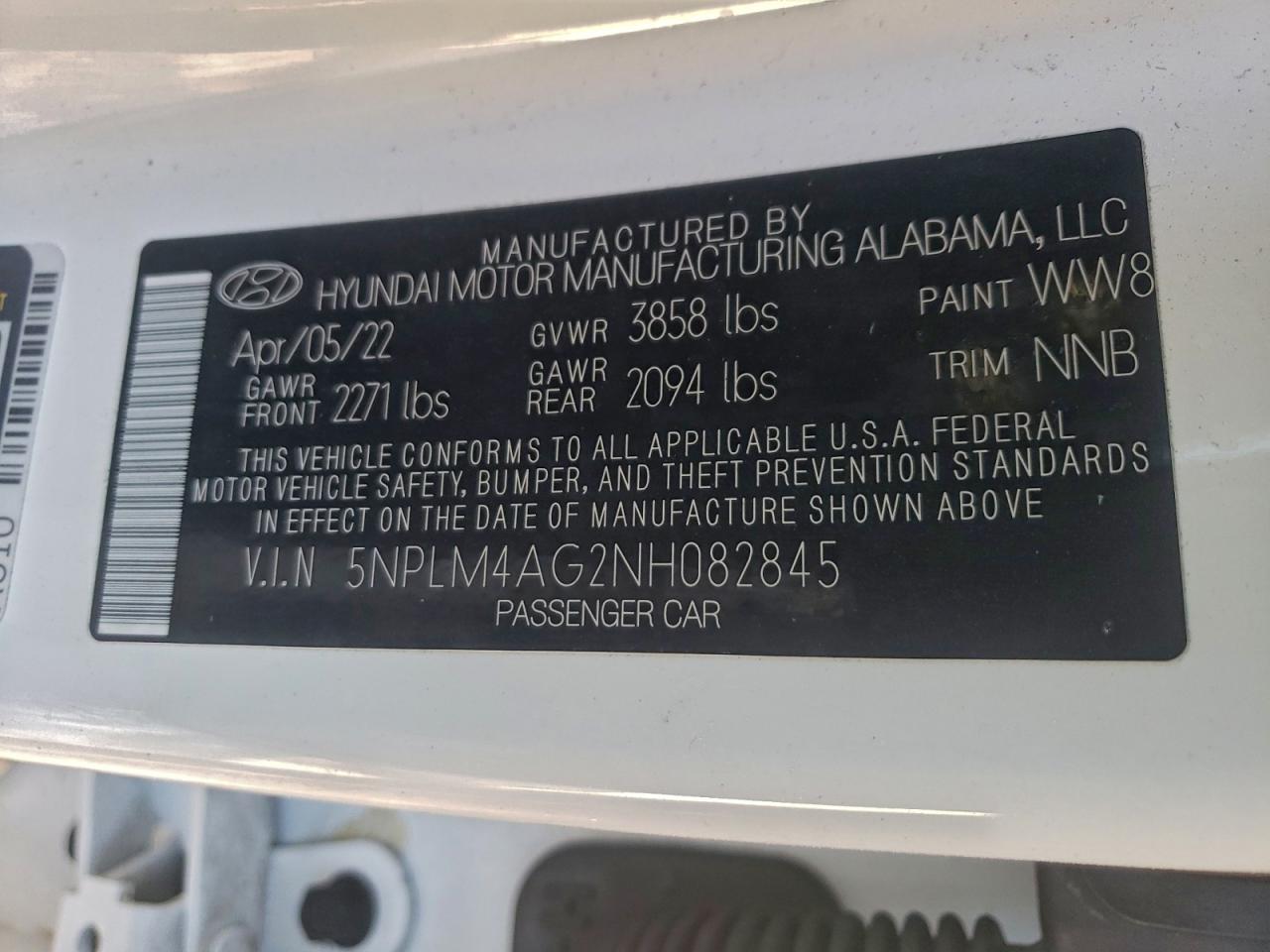 2022 HYUNDAI ELANTRA SEL photo 12