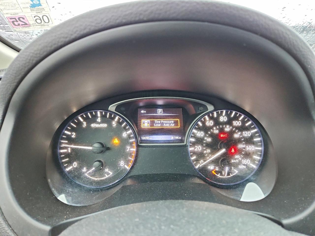 2016 NISSAN ALTIMA 2.5 photo 9