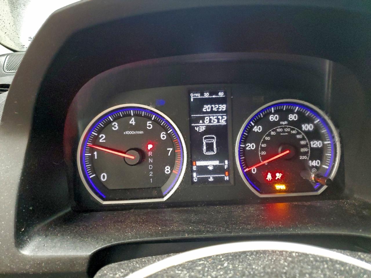 2008 HONDA CR-V EXL photo 9