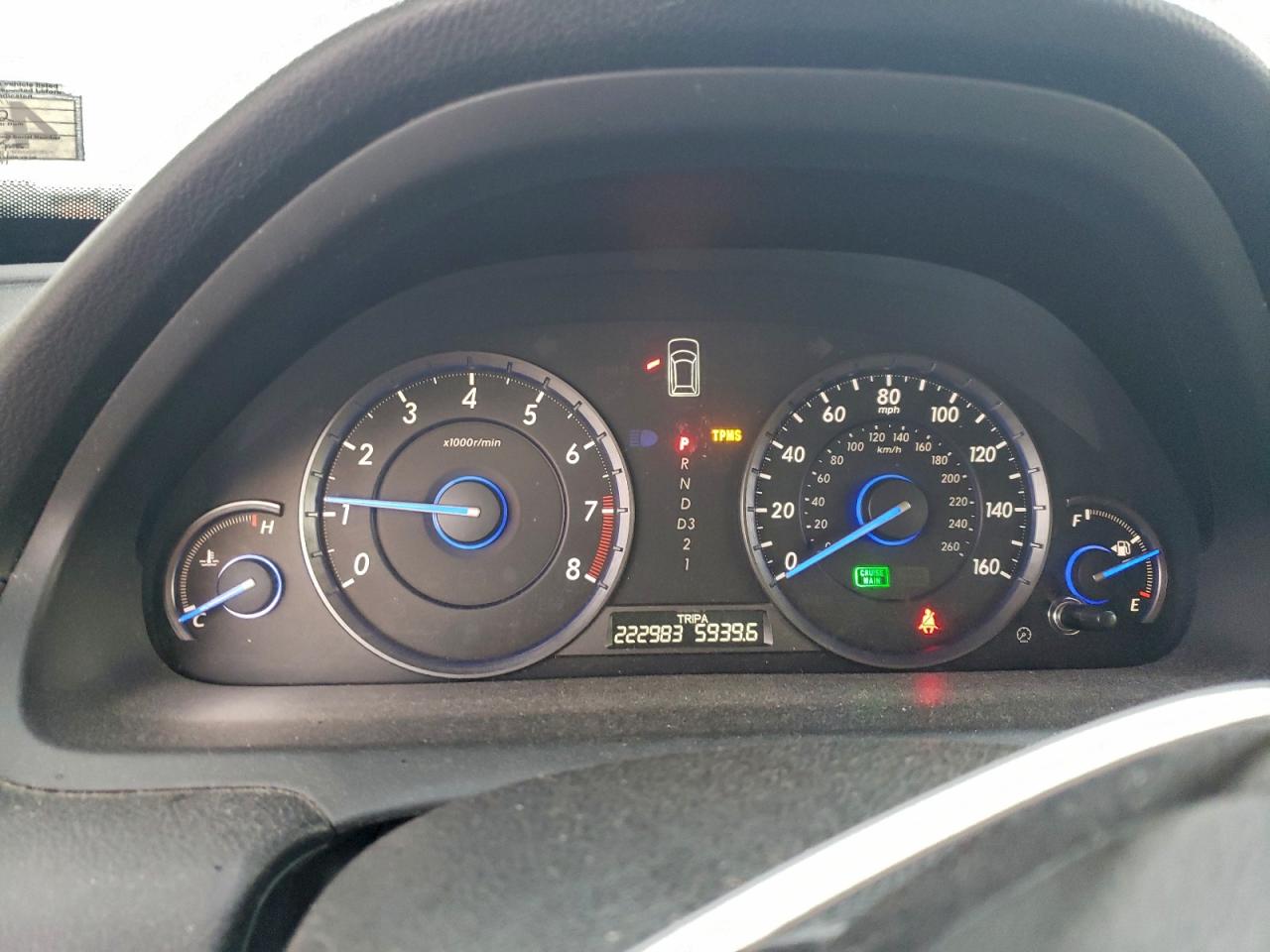 2012 HONDA CROSSTOUR EXL photo 9