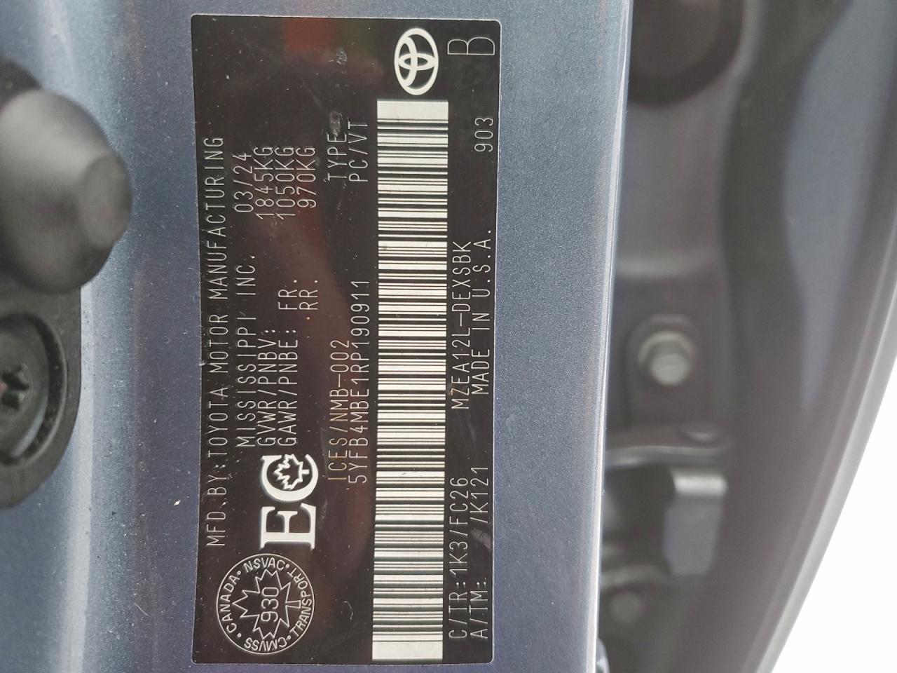 2024 TOYOTA COROLLA SE photo 13