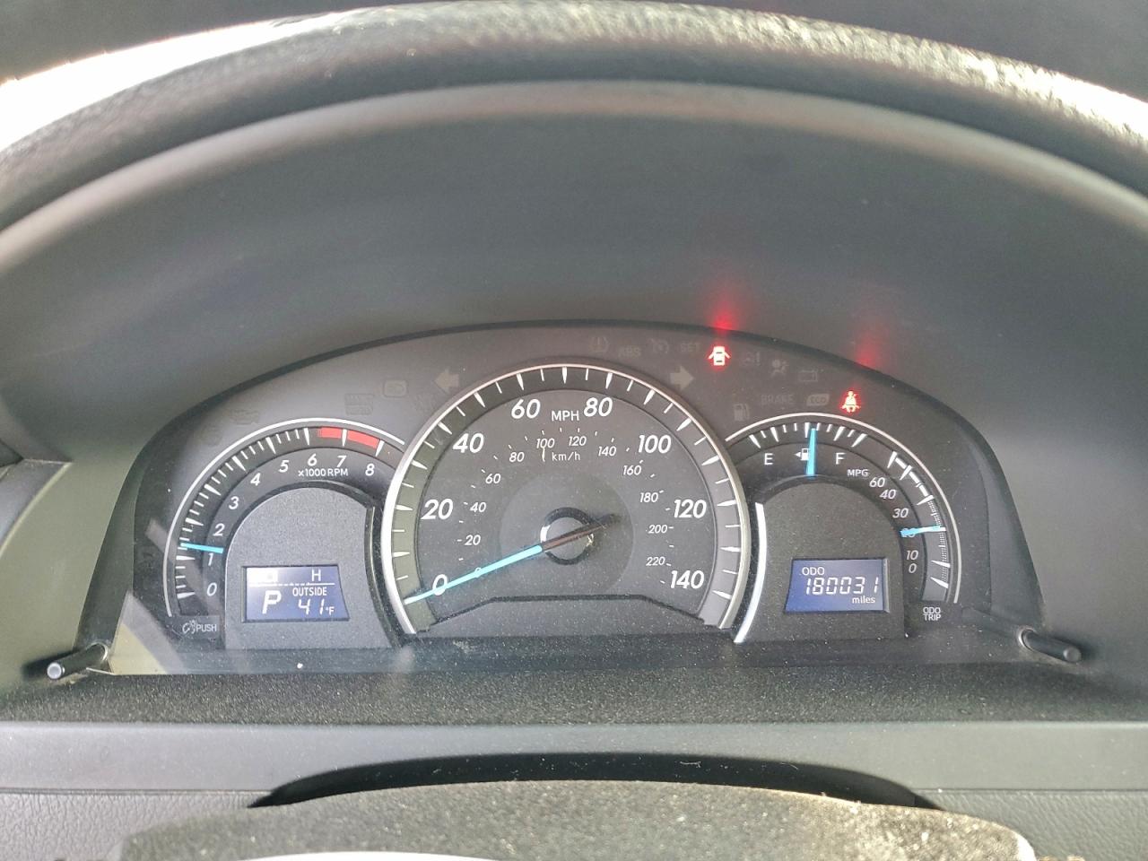2012 TOYOTA CAMRY BASE photo 9