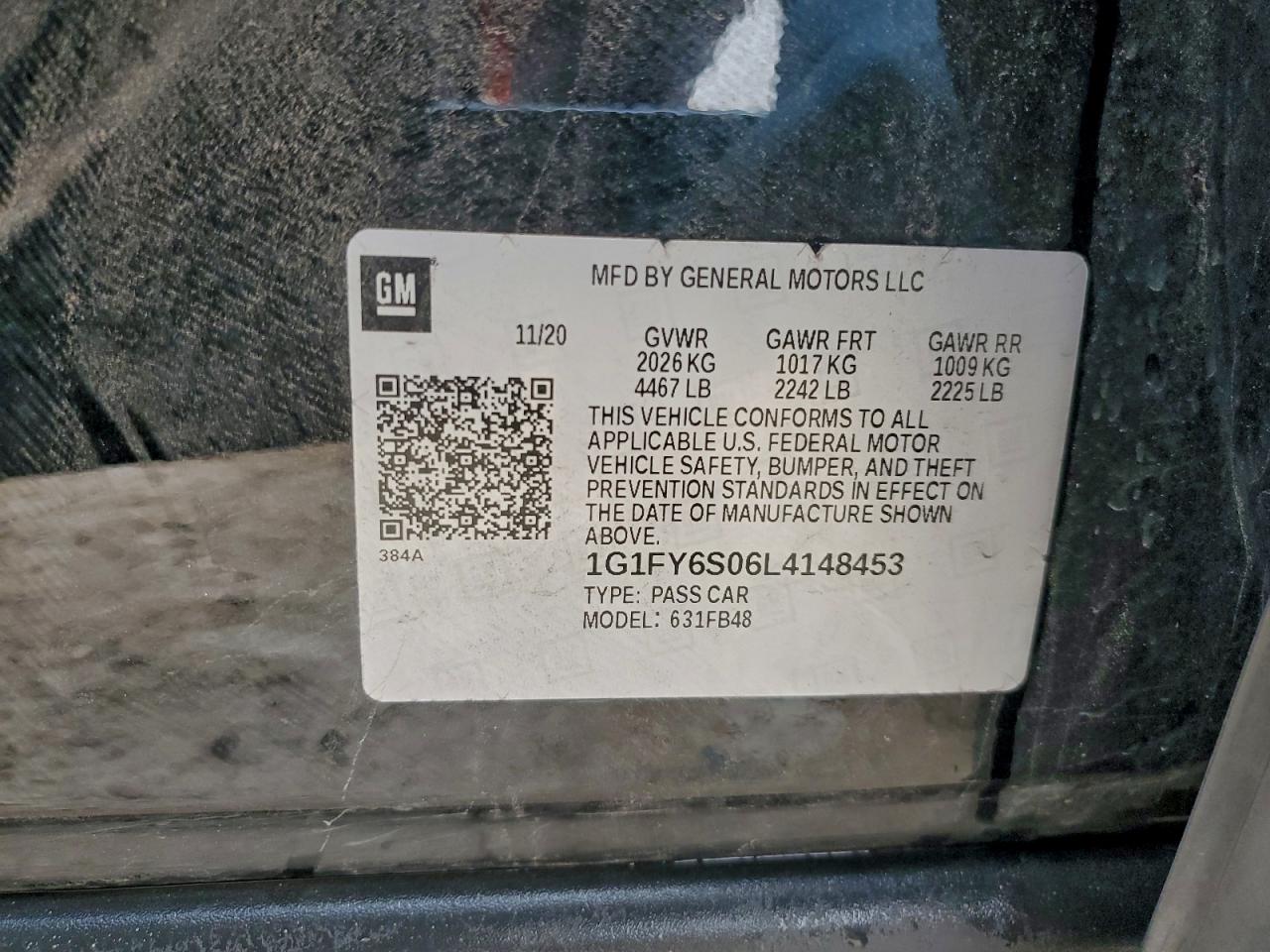 2020 CHEVROLET BOLT EV LT photo 12