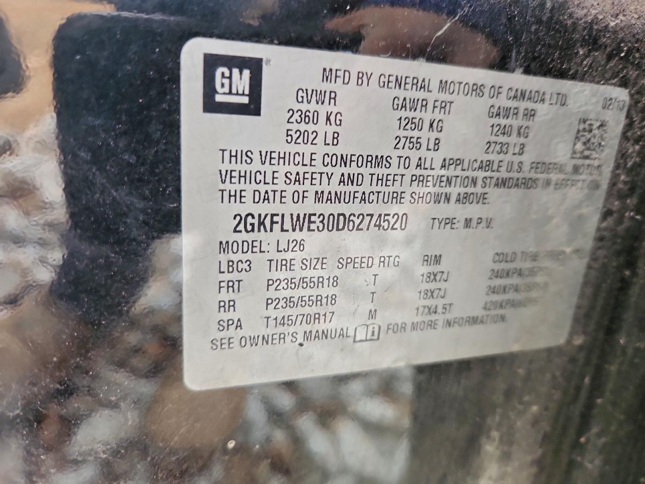2013 GMC TERRAIN SLT photo 25
