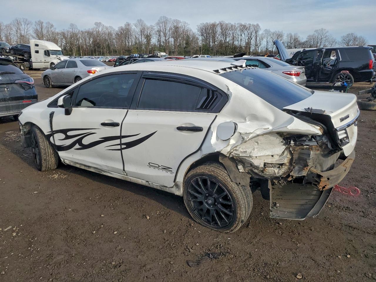 2013 HONDA CIVIC LX photo 2