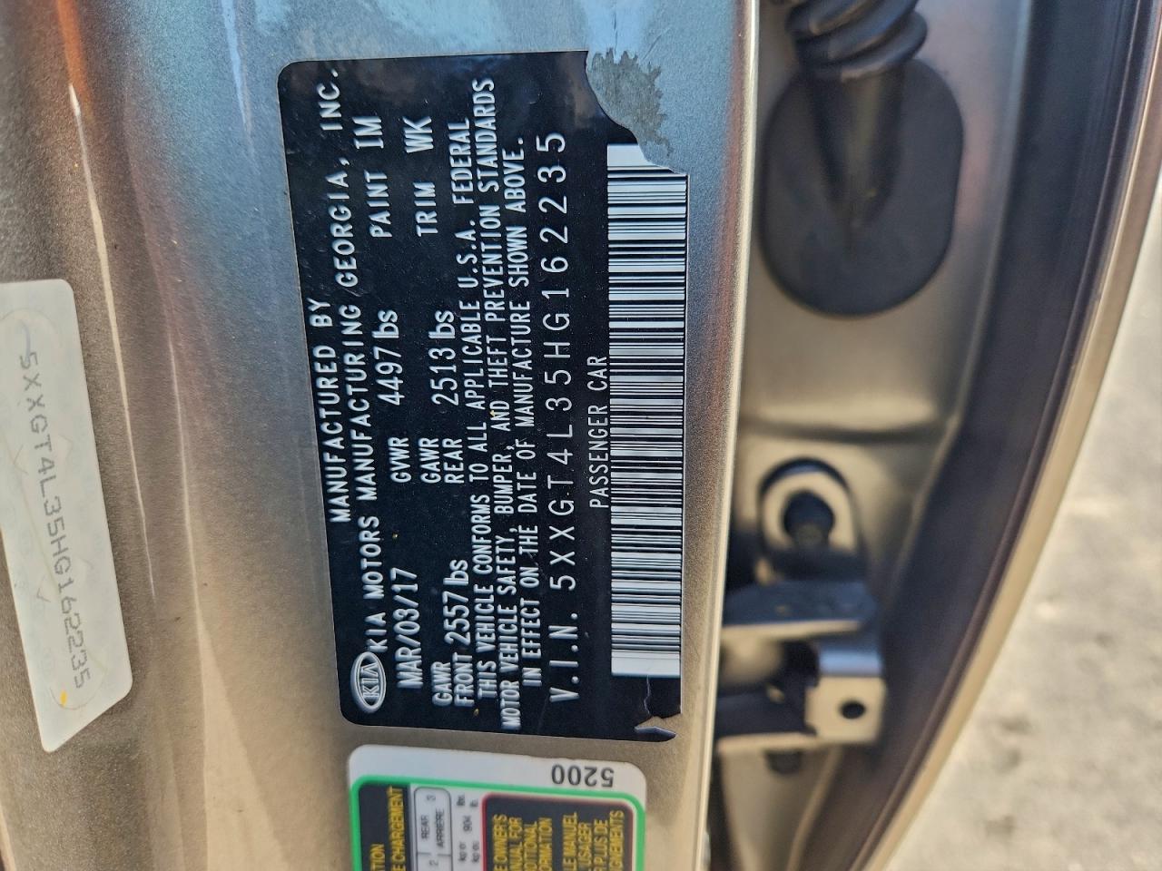 2017 KIA OPTIMA LX photo 12