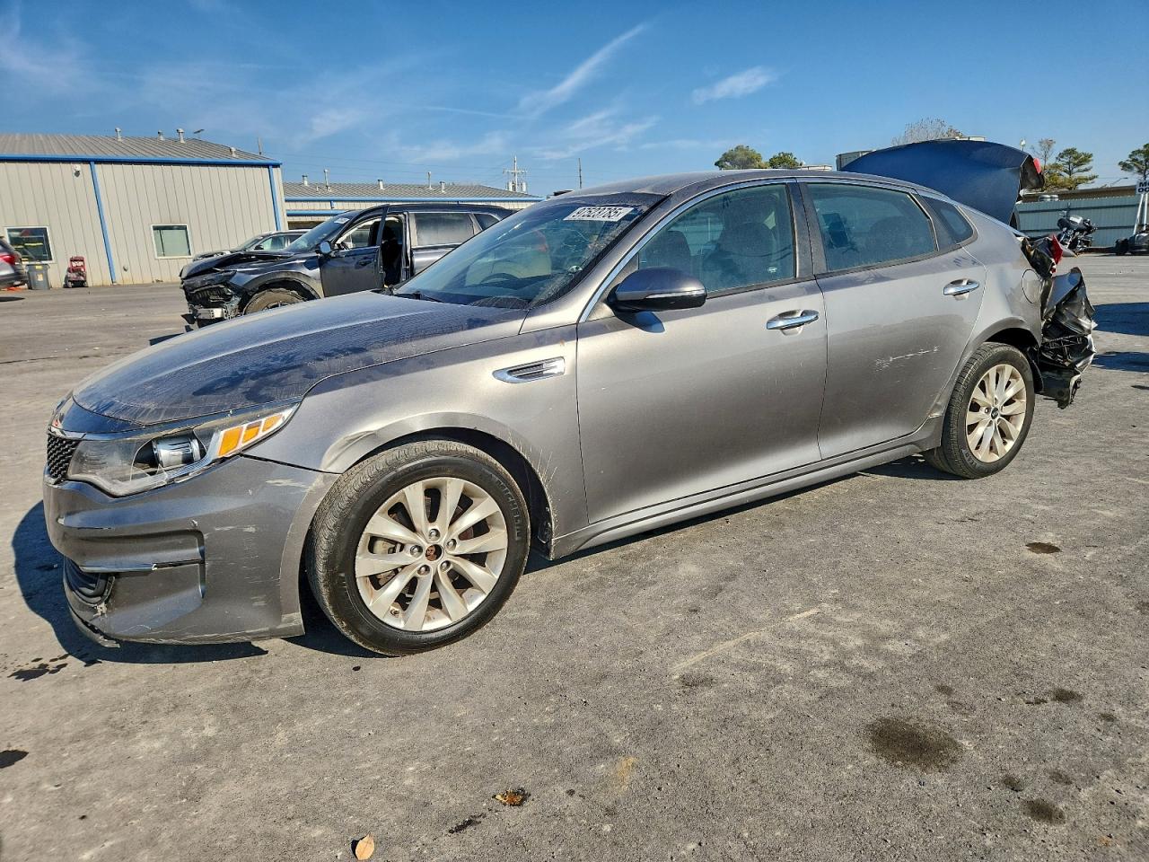 2017 KIA OPTIMA LX — REAR END damage — photo 1