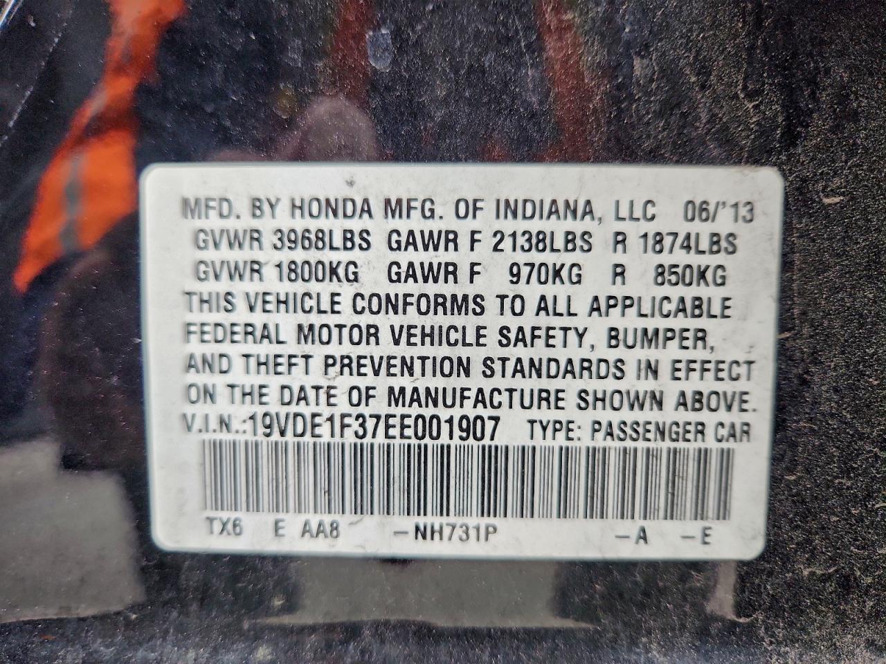 2014 ACURA ILX 20 photo 12