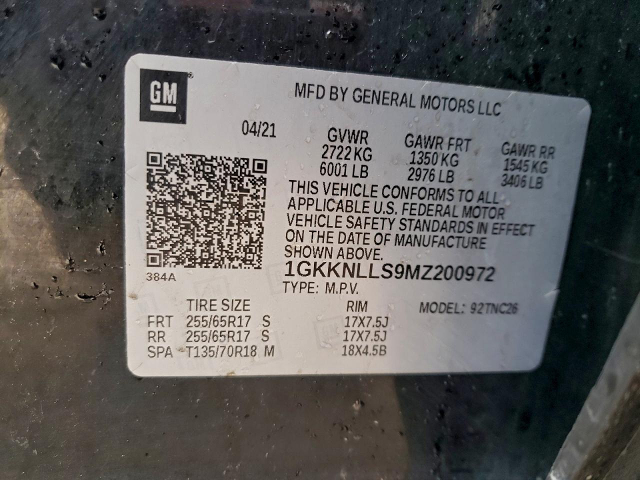 2021 GMC ACADIA AT4 photo 13