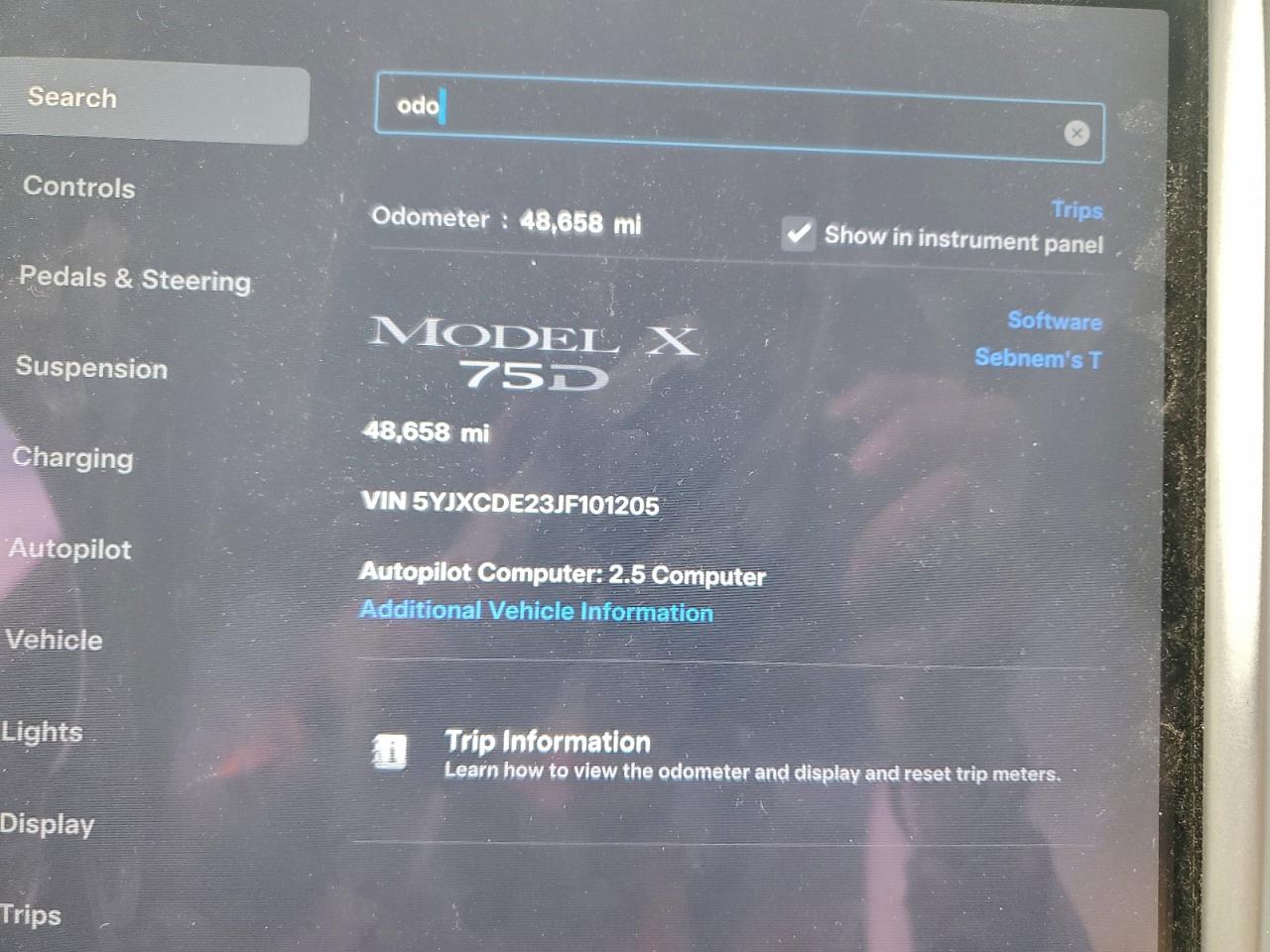 2018 TESLA MODEL X photo 9