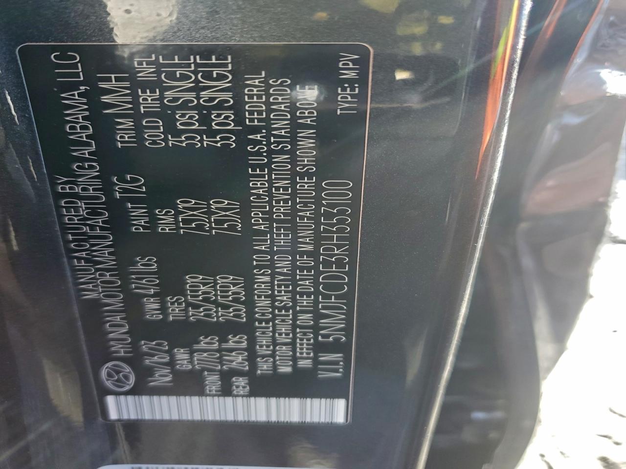 2024 HYUNDAI TUCSON SEL photo 13