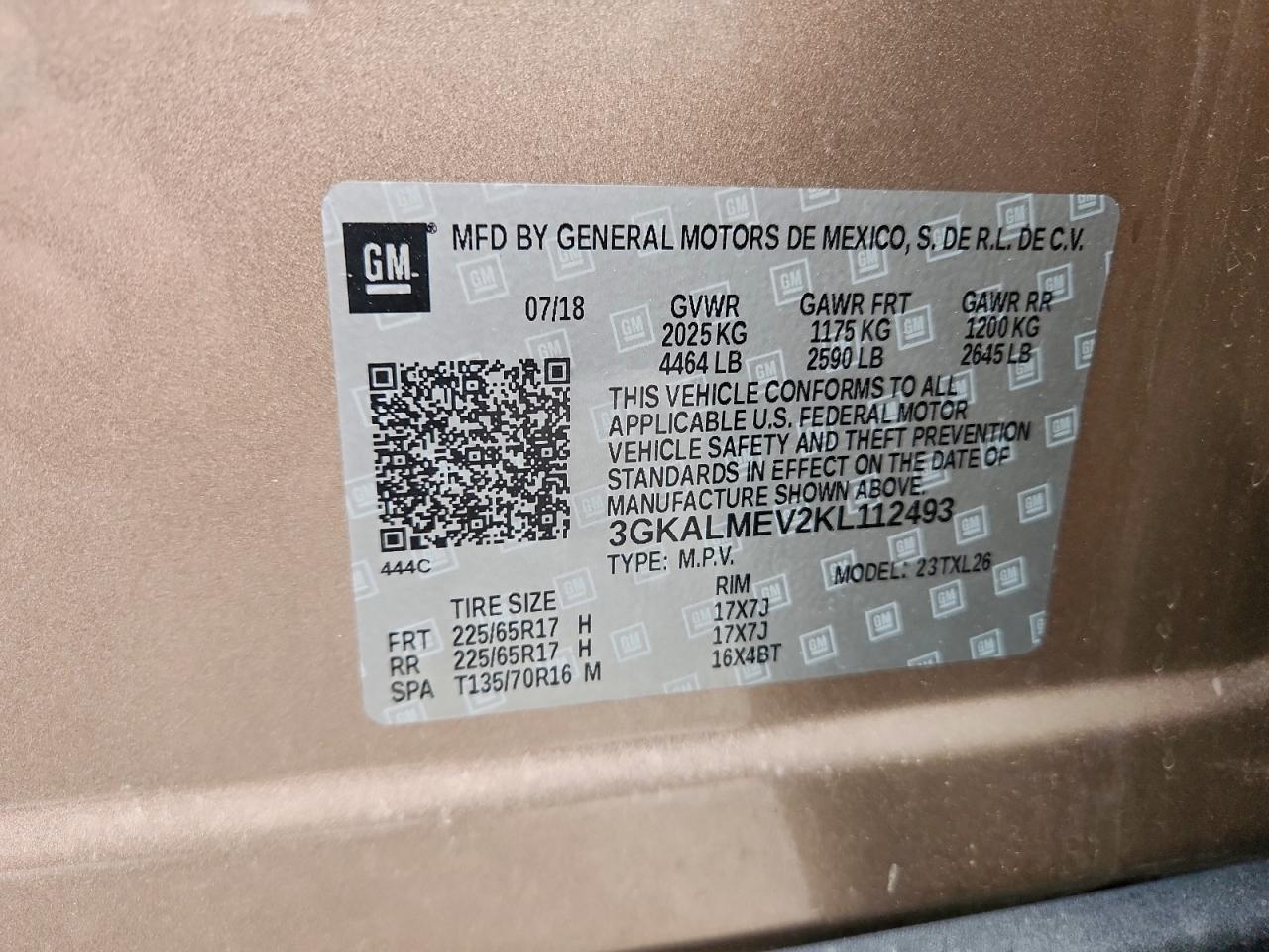 2019 GMC TERRAIN SLE photo 13