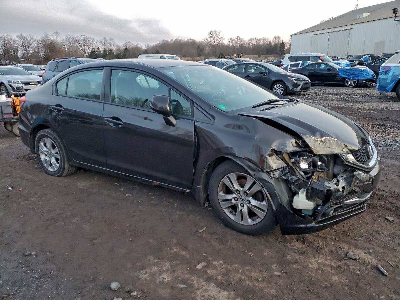 2013 HONDA CIVIC LX photo 4