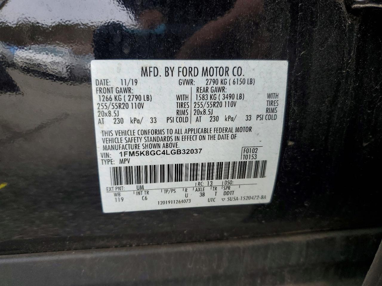 2020 FORD EXPLORER ST photo 49