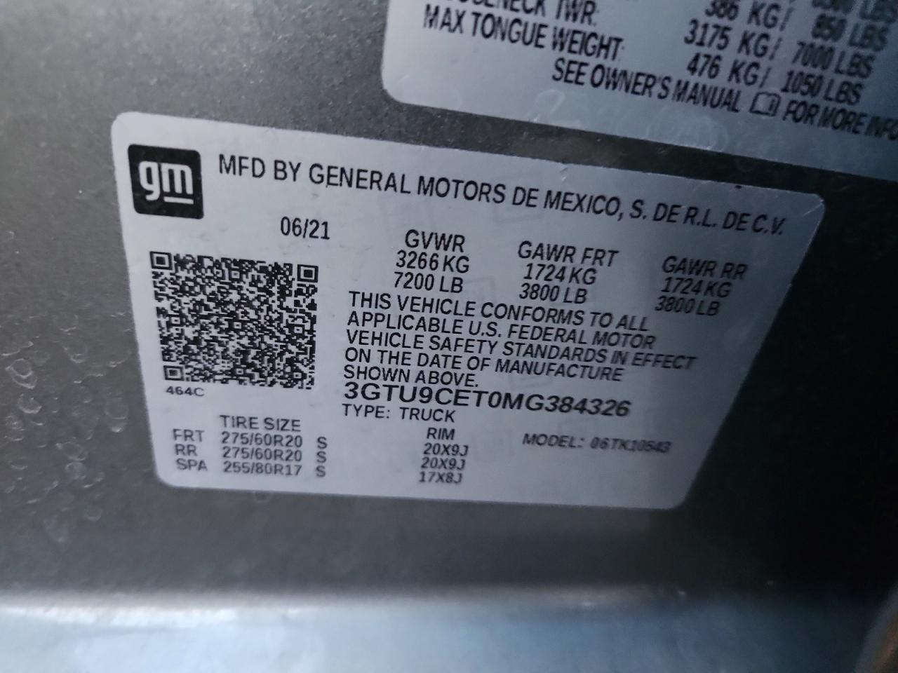 2021 GMC SIERRA K1500 ELEVATION photo 12