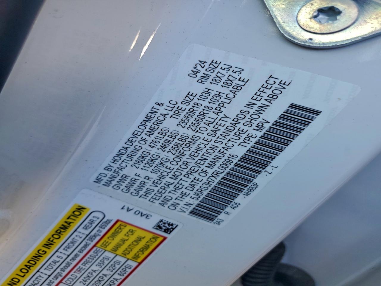 2024 HONDA CR-V EXL photo 25