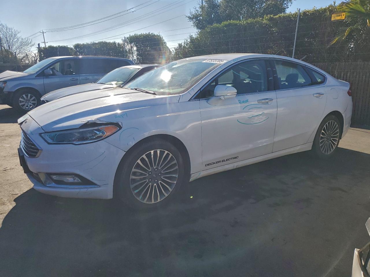 2017 FORD FUSION TITANIUM photo 2