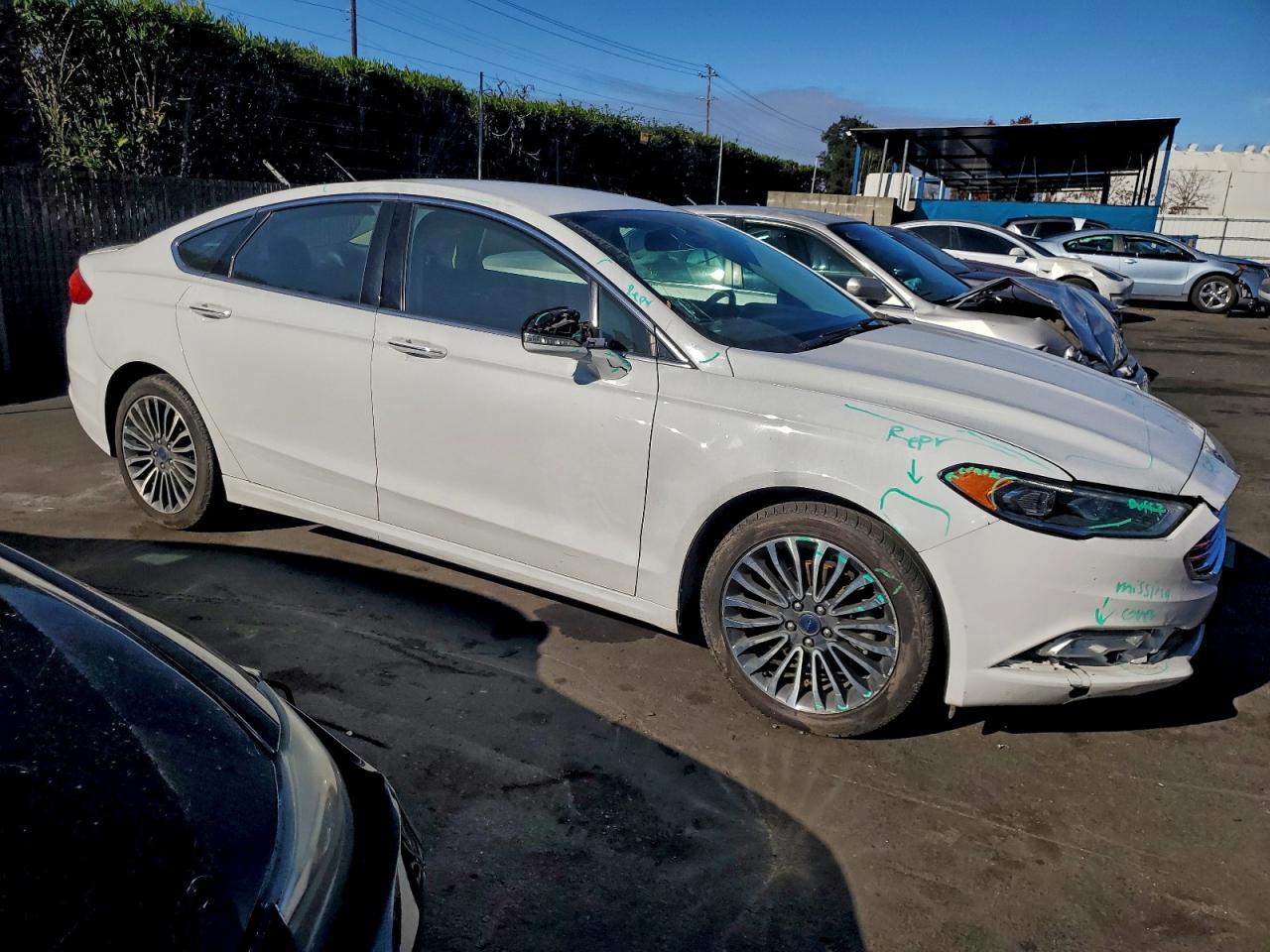2017 FORD FUSION TITANIUM photo 10