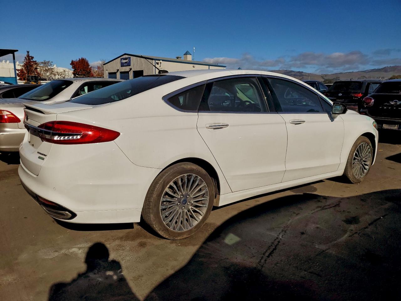2017 FORD FUSION TITANIUM photo 7