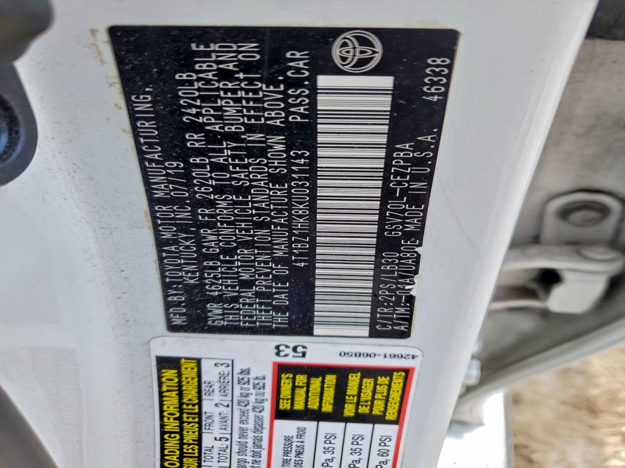 2019 TOYOTA CAMRY XSE photo 13