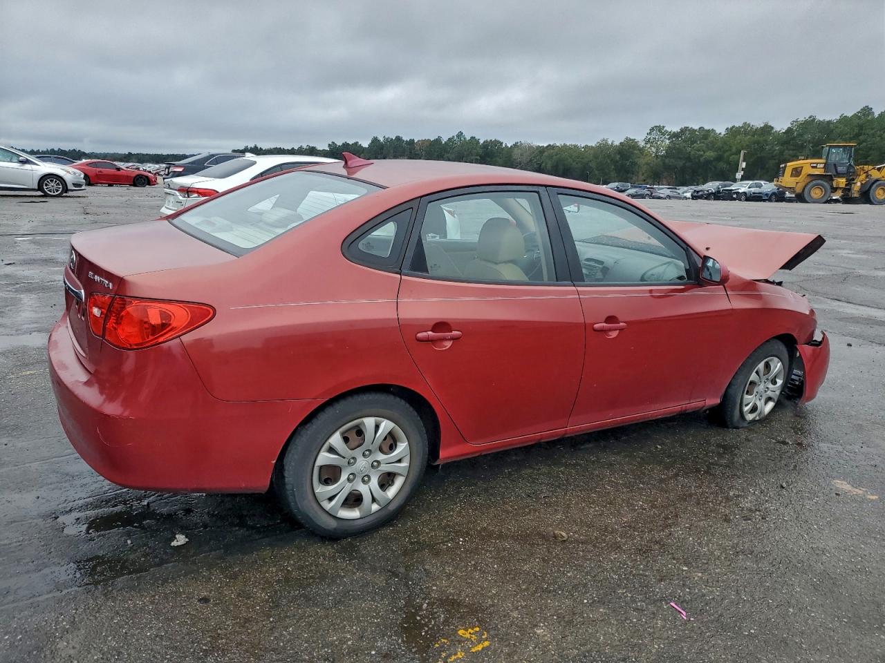 2010 HYUNDAI ELANTRA BLUE photo 3