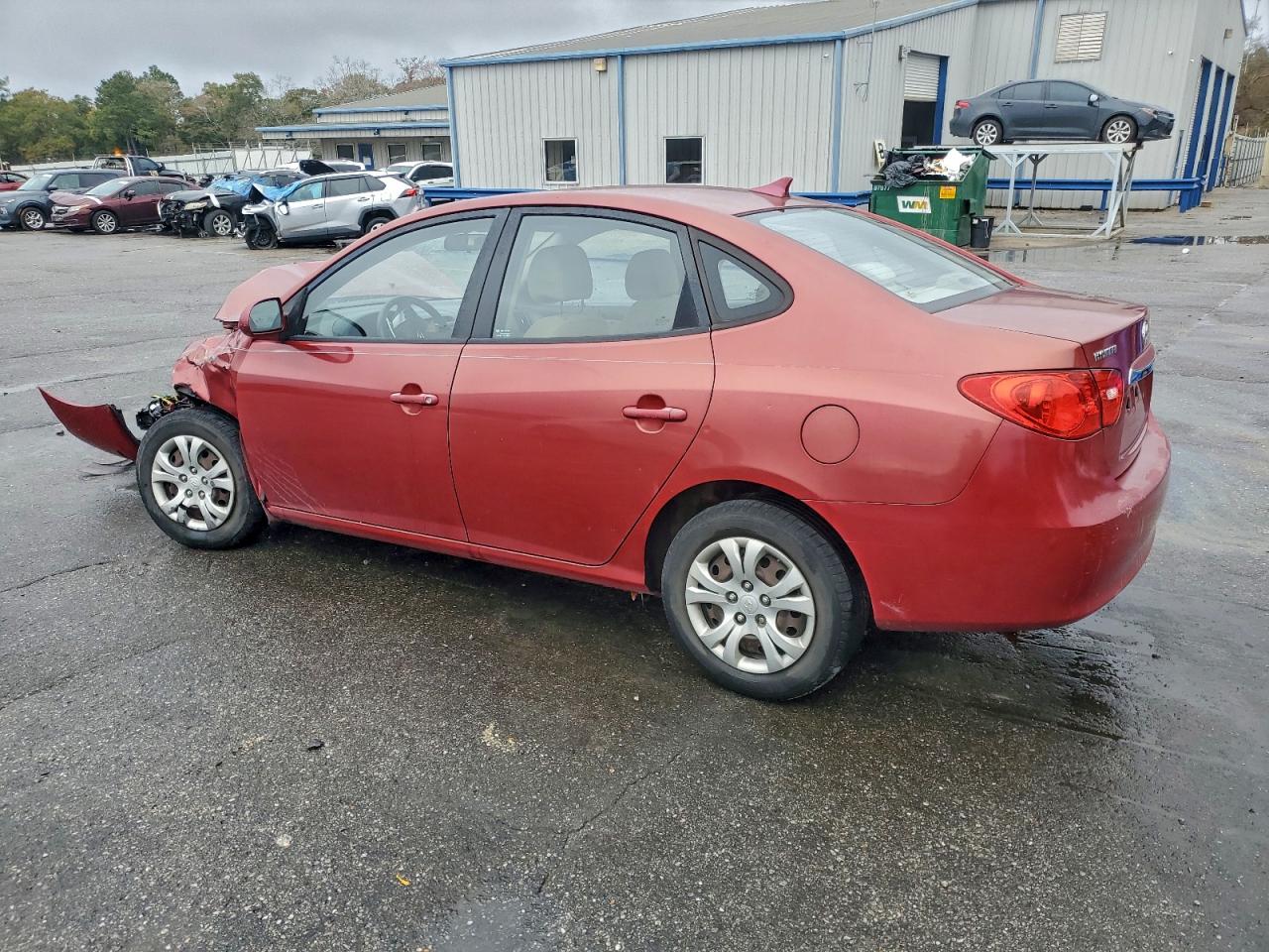2010 HYUNDAI ELANTRA BLUE photo 2